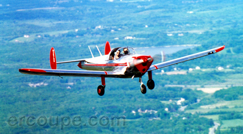 Ercoupe in-flight picture