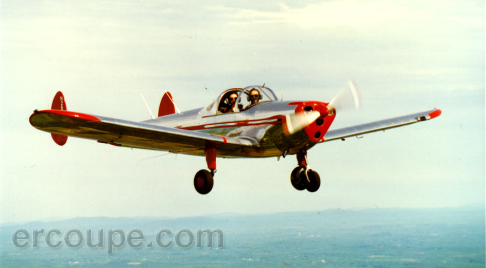 Ercoupe in-flight picture