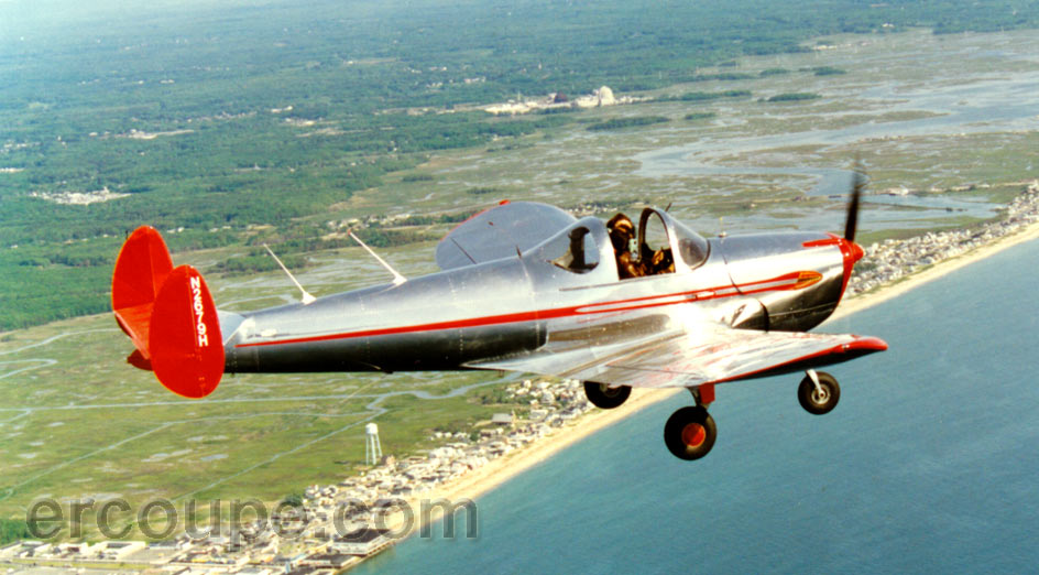 Ercoupe in-flight picture