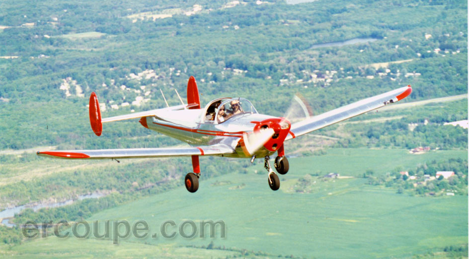 Ercoupe in-flight picture