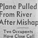 Plane Pulled From River After Mishap